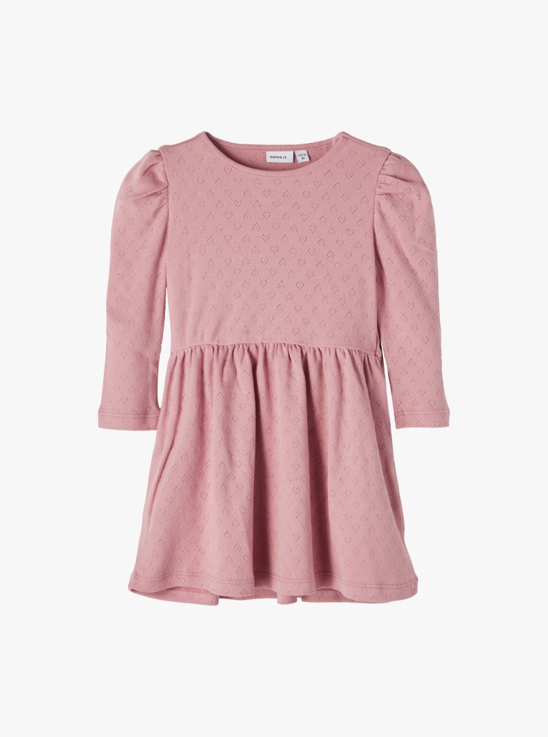 Jacce langermet kjole Rosa - undefined - 1