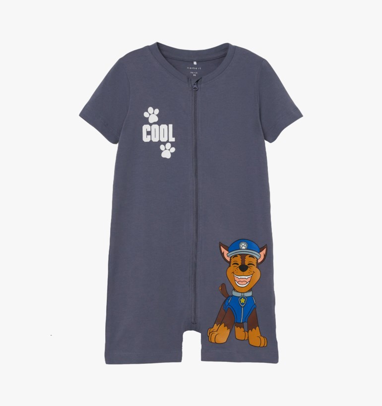 Paw Patrol sommerdress, grisaille Blå - undefined - 1