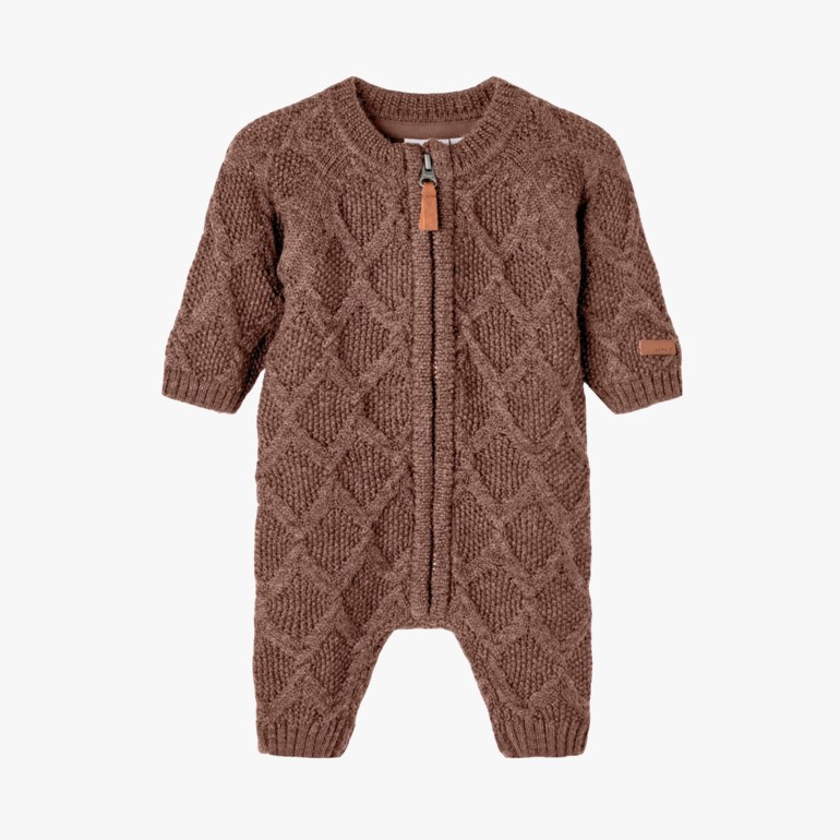 Wrilla strikket ulldress Brun - undefined - 1