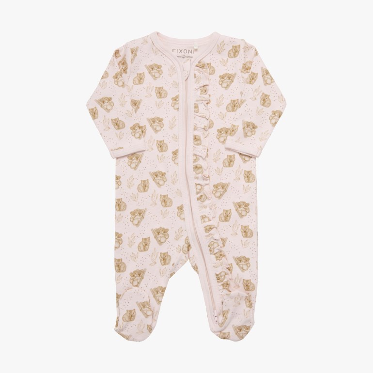 Pyjamas m/fot, rose Rosa - undefined - 1