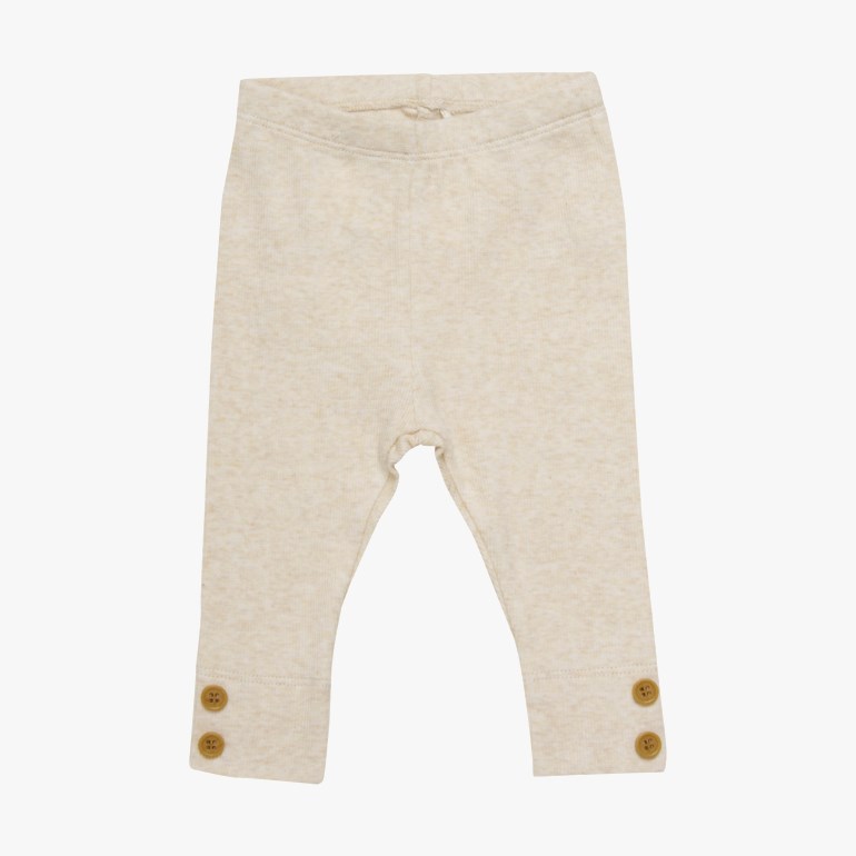 Leggings Rib Beige - undefined - 1