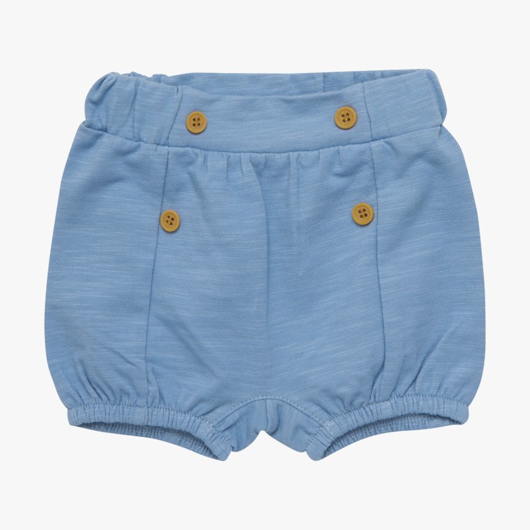 Shorts med knapper Blå - undefined - 1