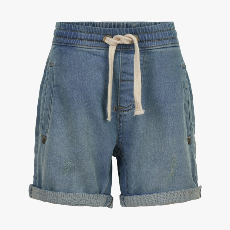 Denim shorts, bluelight Blå - undefined - 1