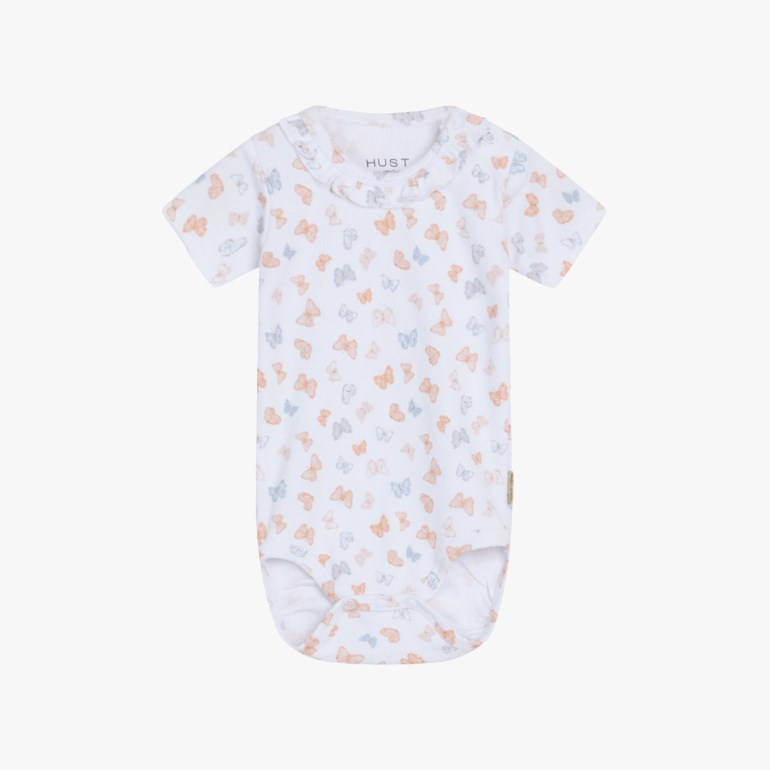 Bridget kortermet body Hvit - undefined - 1