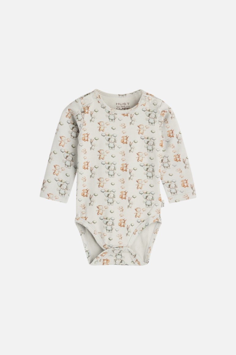 Bebe langermet body Blå - undefined - 1