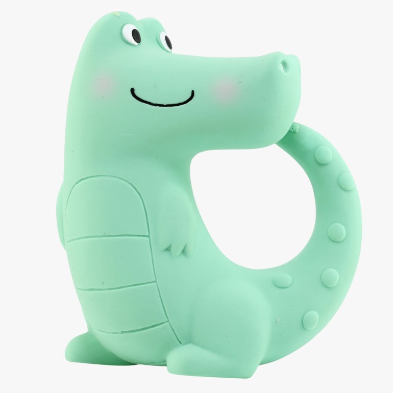 Biteleke naturgummi Grønn - undefined - 1