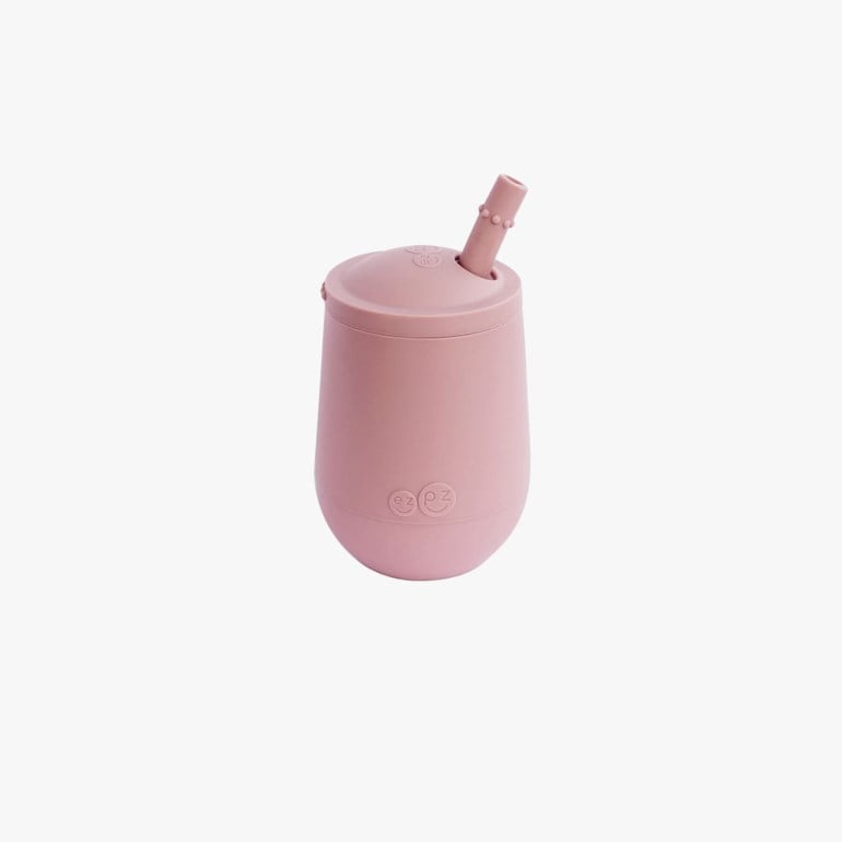 Mini Cup + Straw Training System, blush Rosa - undefined - 1