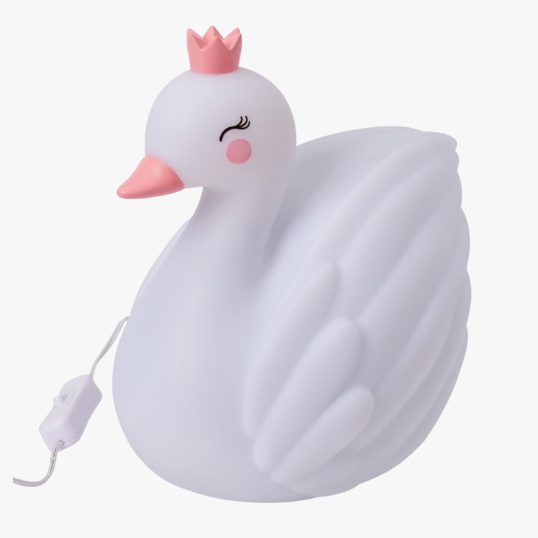 Table light nattlampe, swan Hvit - 11024340-Swan-onesize - 1