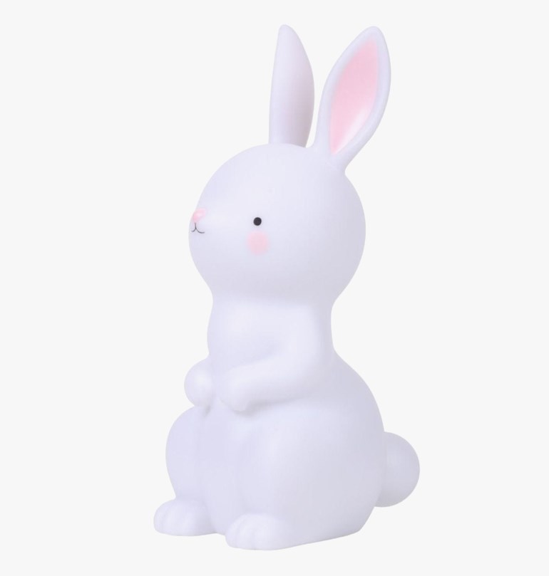 Night light nattlampe, bunny Hvit - undefined - 1