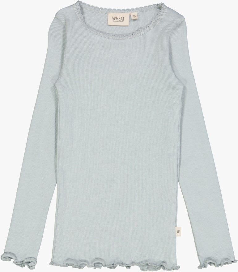 Basic ribb genser Blå - undefined - 1