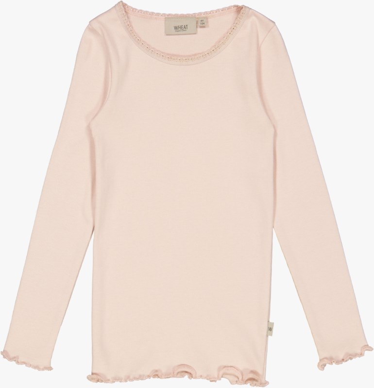 Basic ribb genser Rosa - undefined - 1