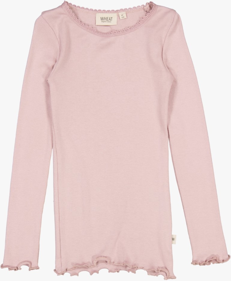 Basic ribb genser Rosa - undefined - 1
