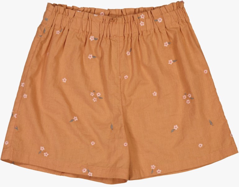 Silja shorts, embroideryflowers Rosa - undefined - 1