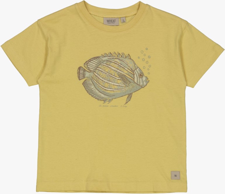 Fish t-skjorte, moonestone Gul - undefined - 1