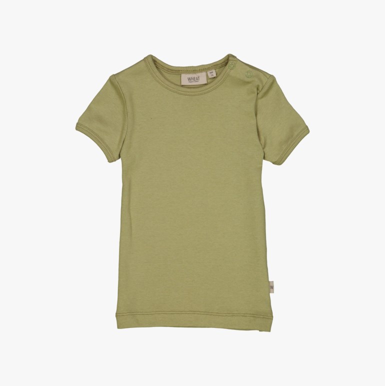 Ribbet t-skjorte Grønn - undefined - 1