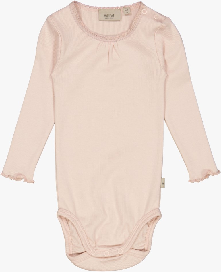 Body med blonder Rosa - undefined - 1
