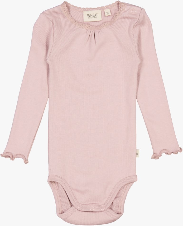 Body med blonder Rosa - undefined - 1