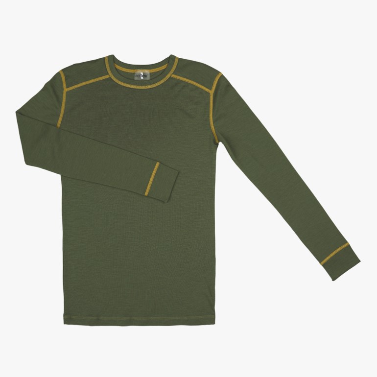 Jr ulltrøye, olivegreen Grønn - undefined - 1