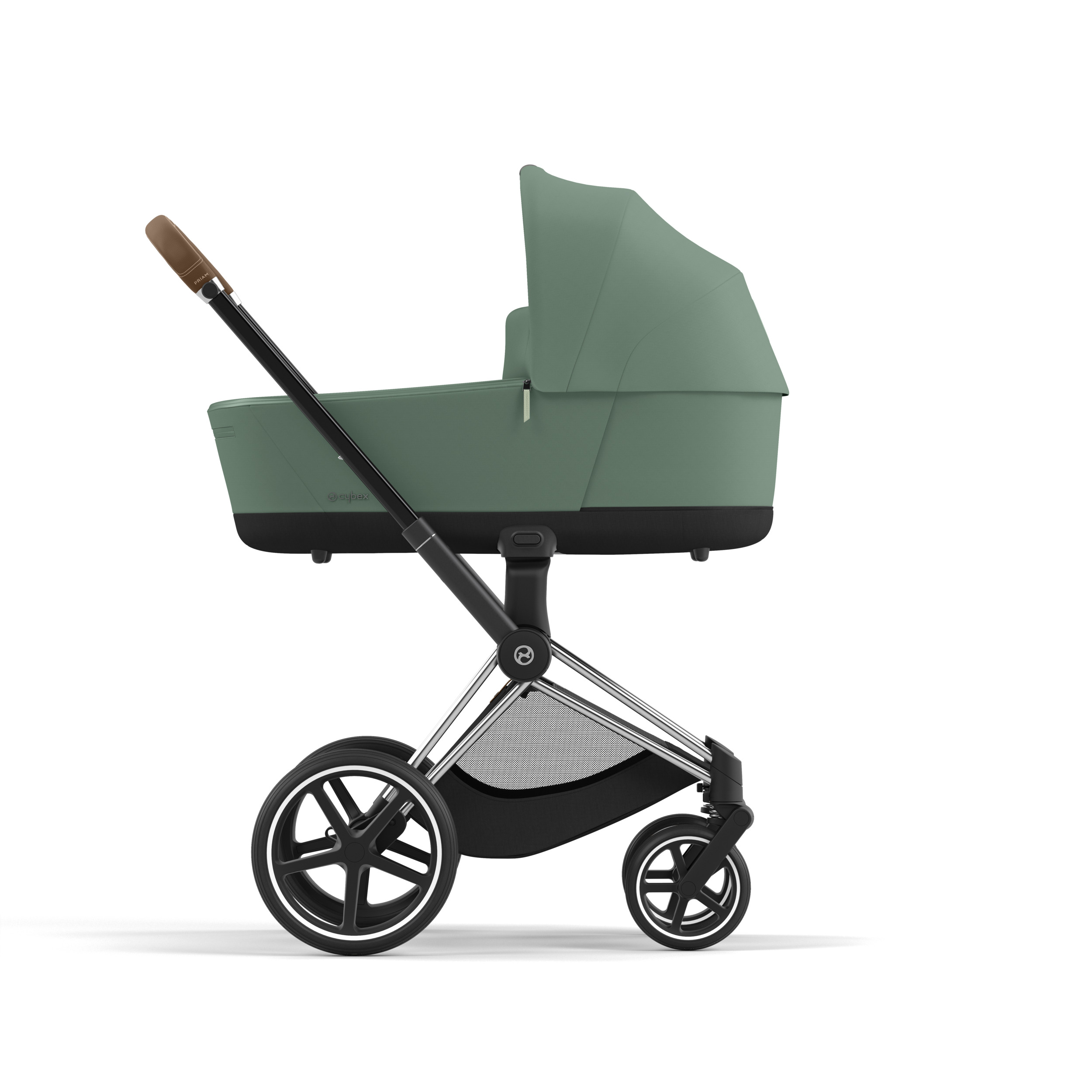 Cybex PRIAM Lux Carrycot – Platinum Line, leafgreen