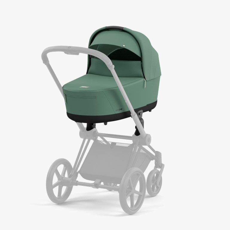 Platinum Line PRIAM Lux carrycot, leafgreen Grønn - 11024944-leafgreen-0-6mth - 1