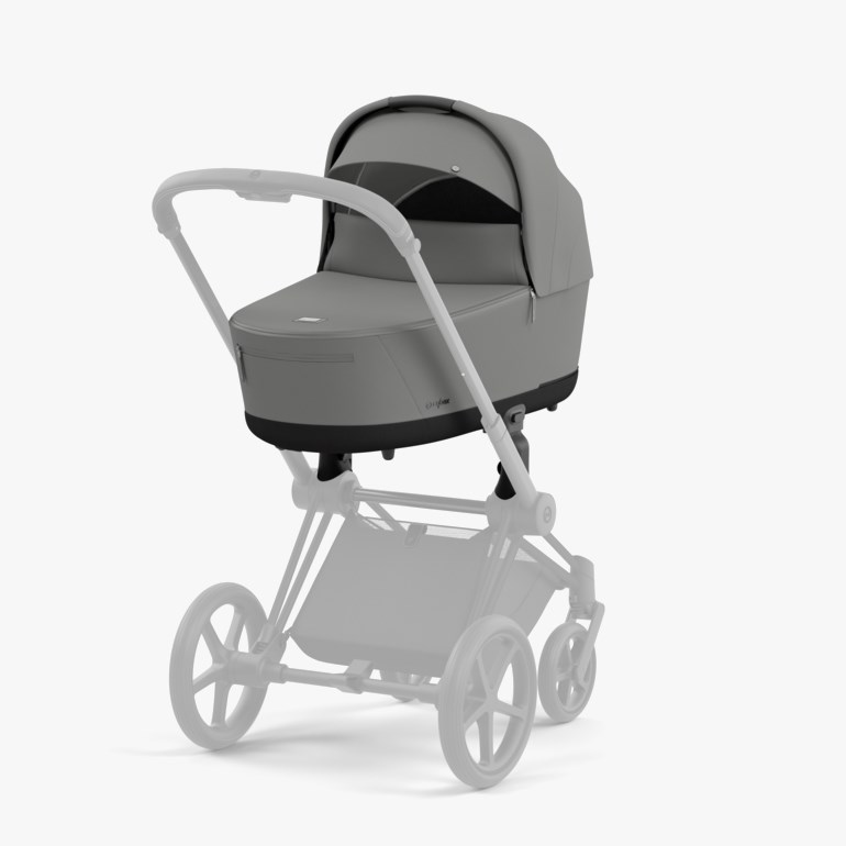 Platinum Line PRIAM Lux carrycot, miragegrey Grå - 11024944-miragegrey-0-6mth - 1