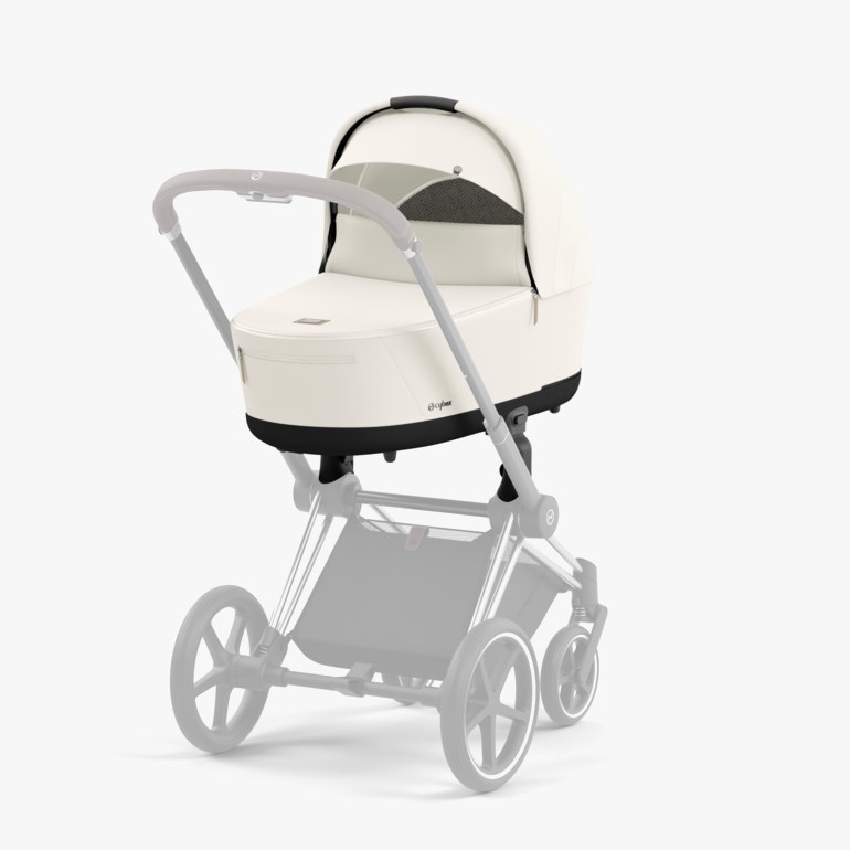 Cybex PRIAM Lux Carrycot – Platinum Line Hvit - 11024944-Offwhite-0-6mth - 1