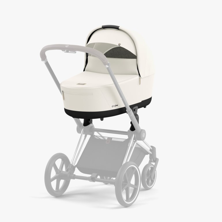 Platinum Line PRIAM Lux carrycot, offwhite Hvit - 11024944-Offwhite-0-6mth - 1