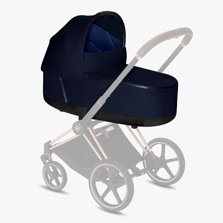 Cybex Lux Carrycot Plus – Premium vognbag til PRIAM Blå - 11024947-Midnight-0-6mth - 1