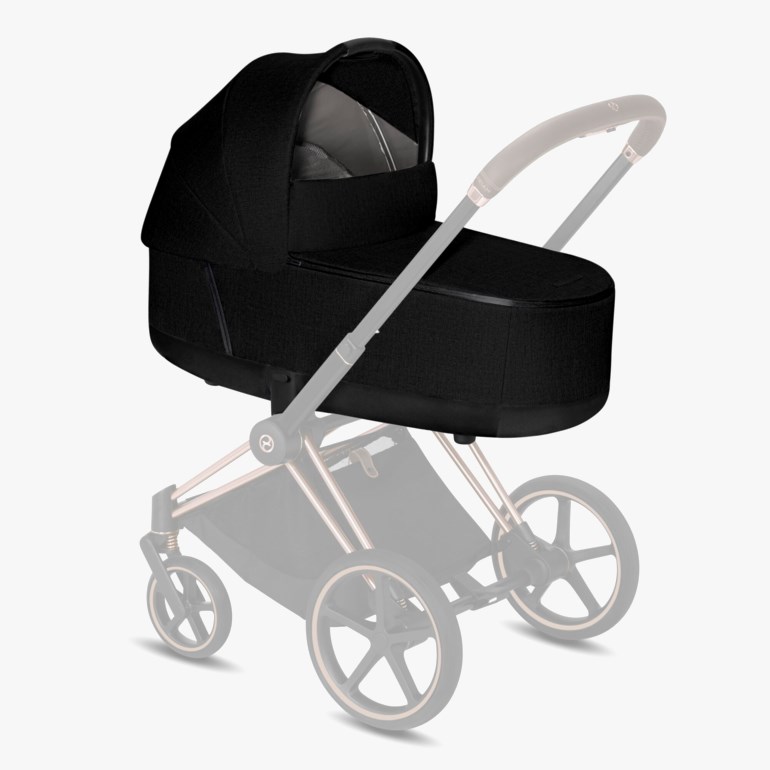 Platinum Line Priam Lux carrycot Pluss, stardustblack Sort - 11024947-StarDust-0-6mth - 1