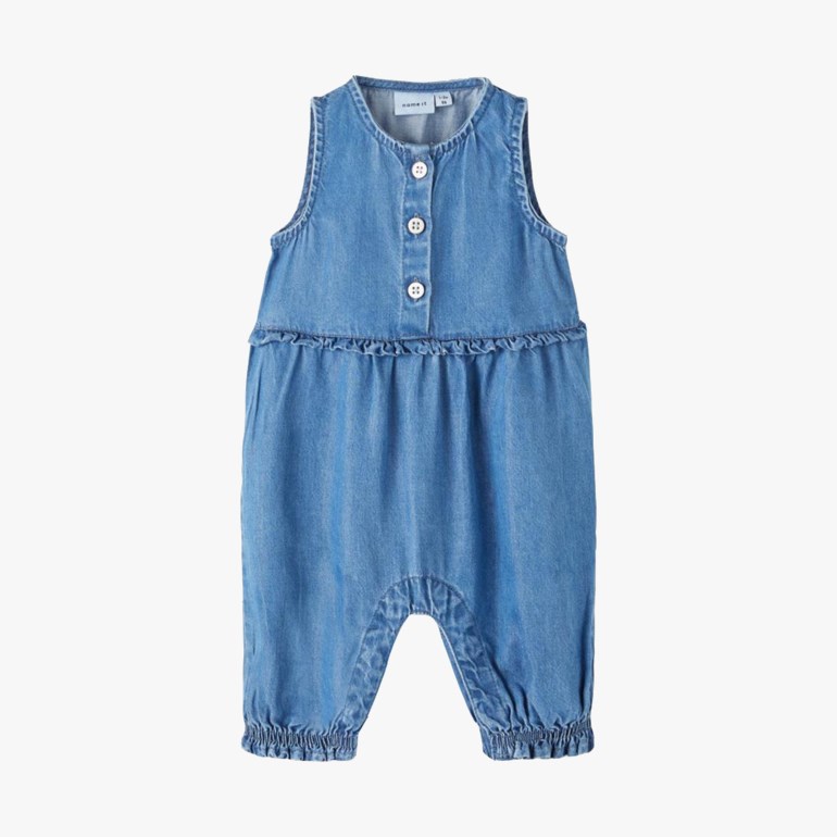 Abatily denimjumpsuit Blå - undefined - 1
