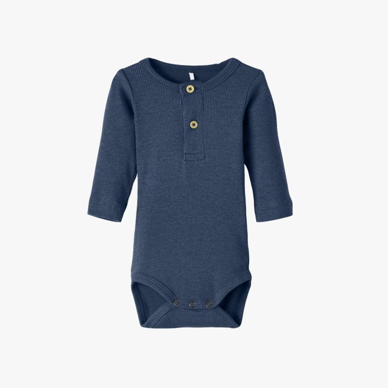 Kab langermet body Blå - undefined - 1