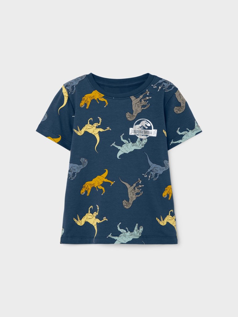 Jurassic t-skjorte Blå - undefined - 1