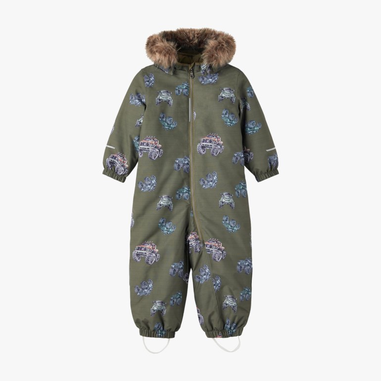 Snow vinterdress, olivenight Grønn - 11025024-Olive Nigh-80cm - 1