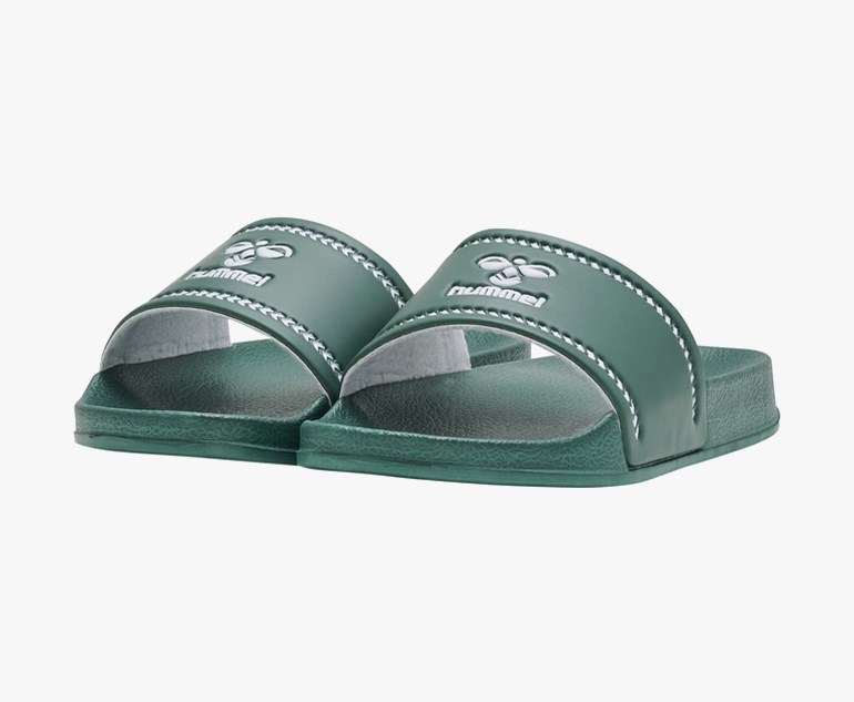 Pool side slippers, evergreen Grønn - undefined - 1