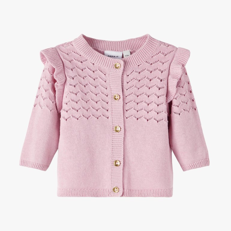 Oda strikket cardigan Rosa - undefined - 1