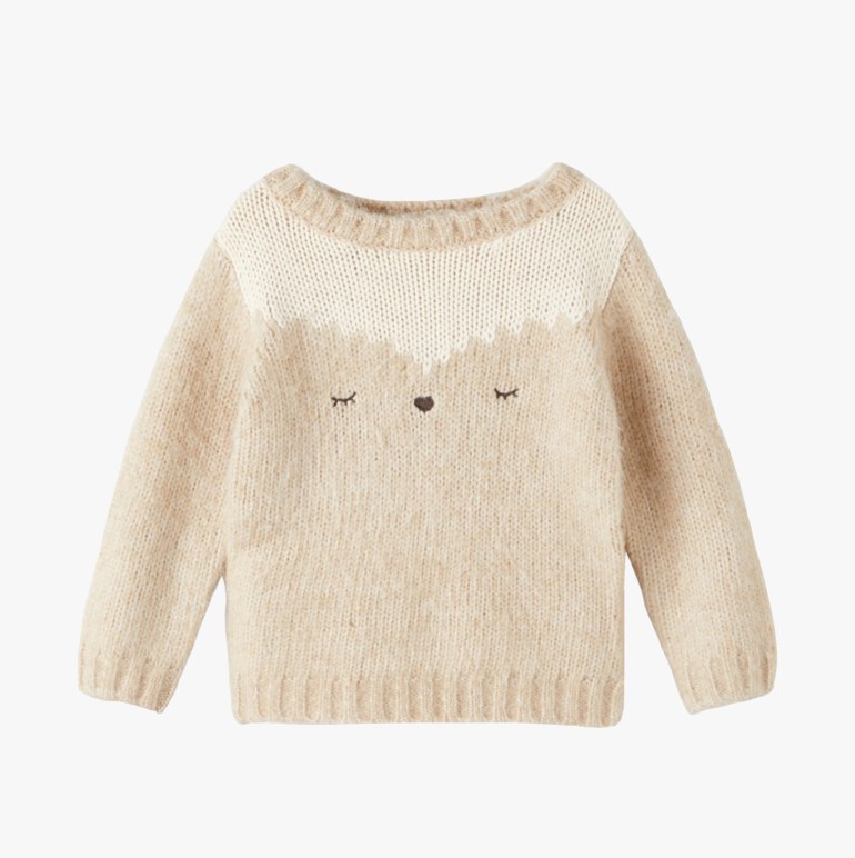 Osa strikkegenser Beige - undefined - 1
