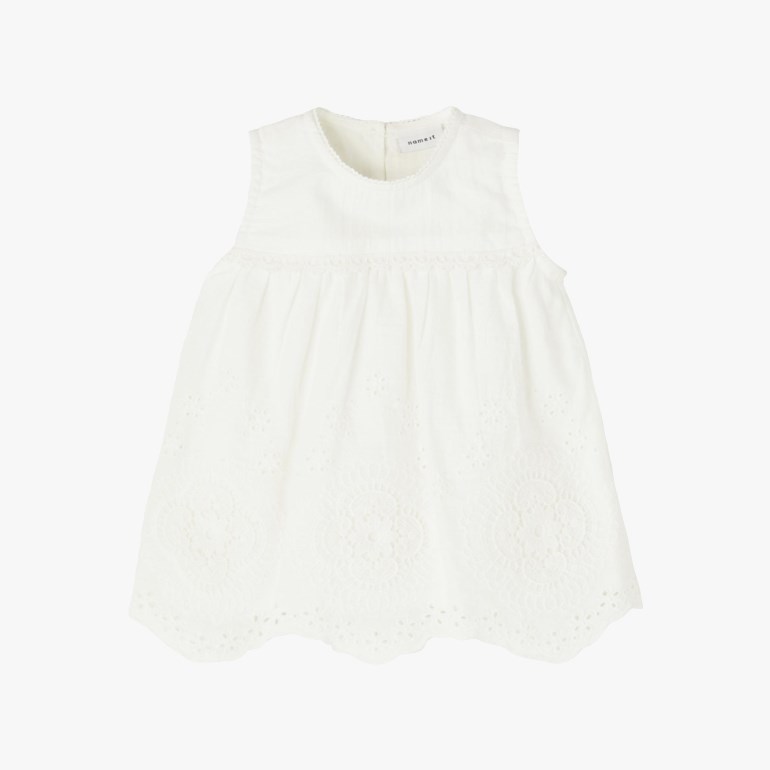 Della Spencer kjole, whitealyssum Hvit - undefined - 1