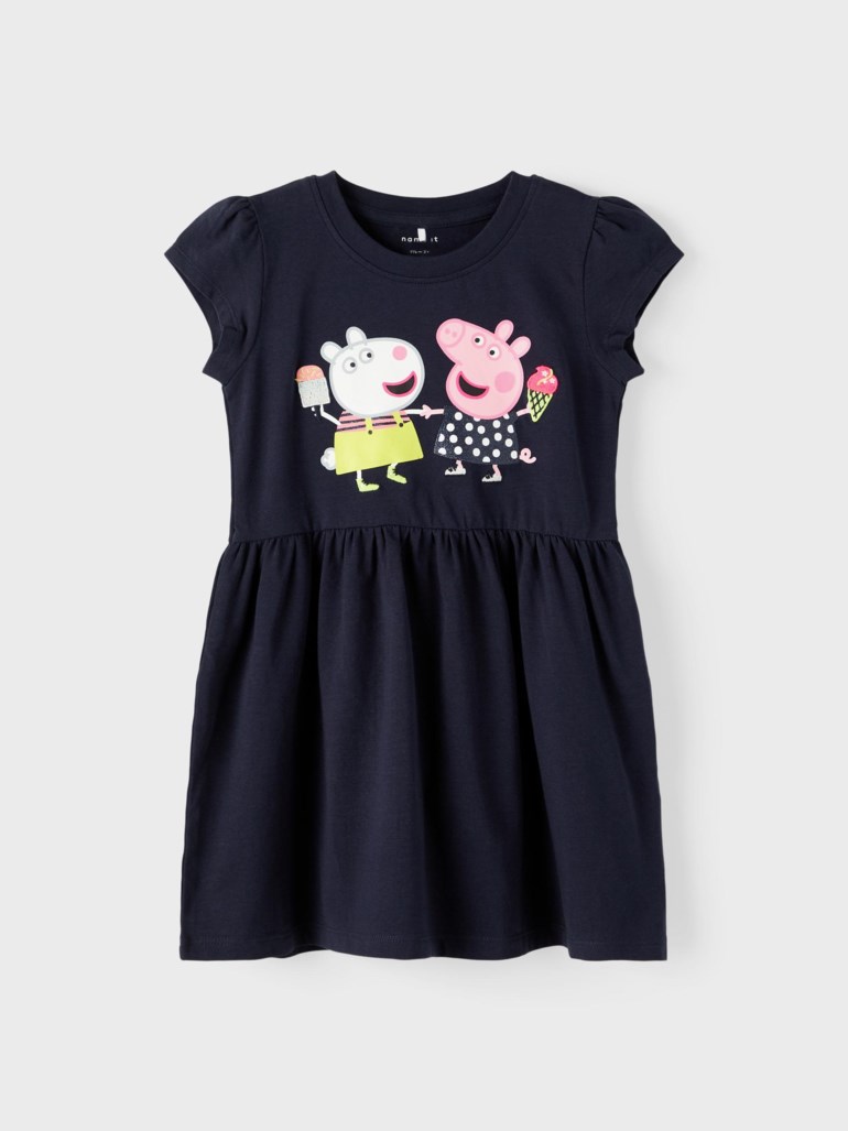 Peppa Gris kjole Blå - undefined - 1