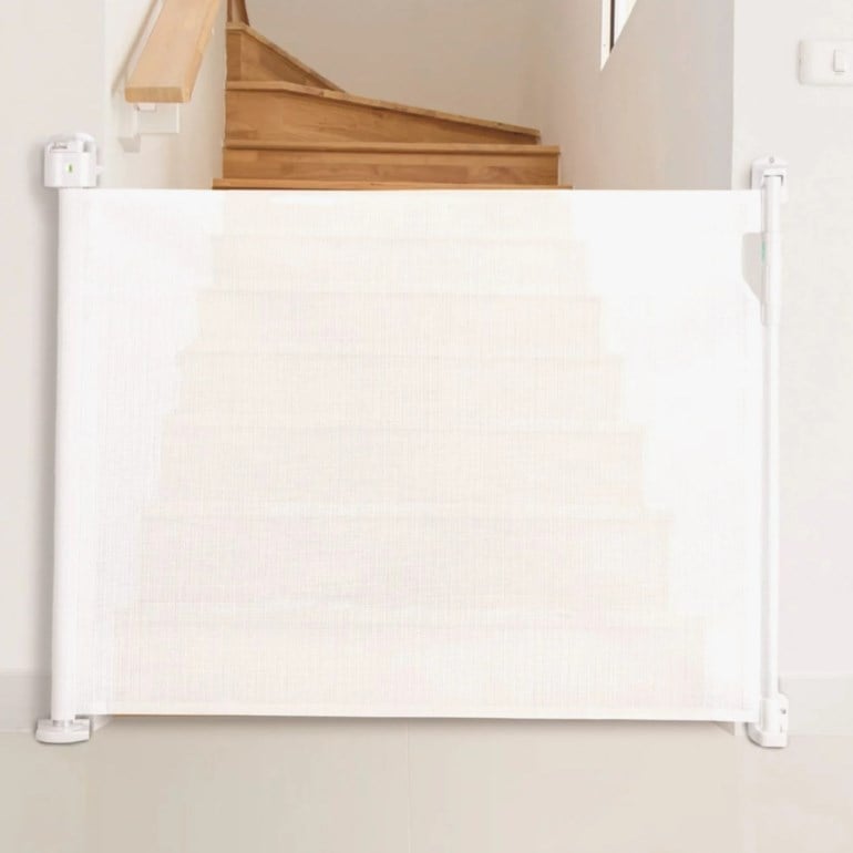 Yrg2 rullegitter 0-140 cm Hvit - 11025583-White-140cm - 1