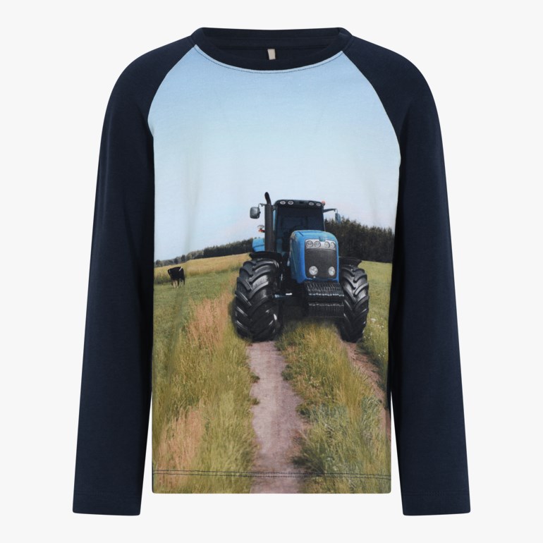 Genser fotoprint Blå - undefined - 1