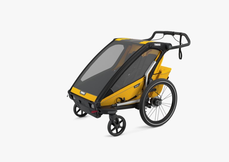 Chariot Sport 2 barn, spectrayellow Gul - 11025741-Spectra-4wheel - 1