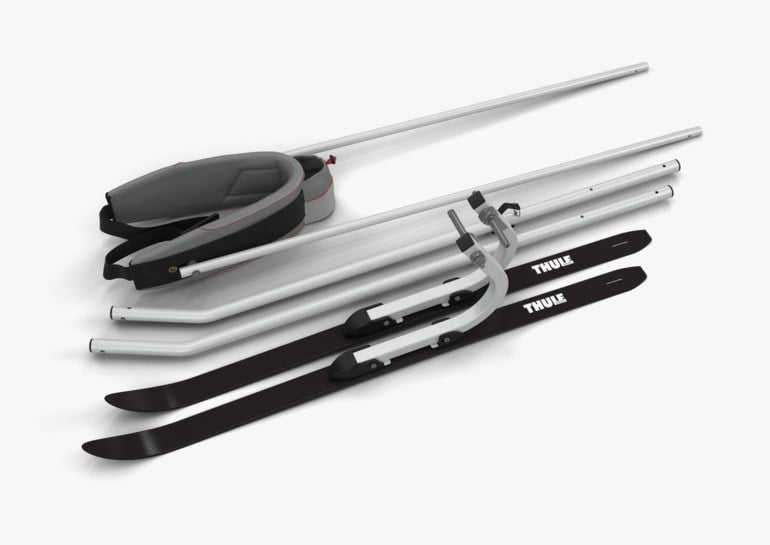 Chariot ski kit, black Sort - 11025744-Black-onesize - 1