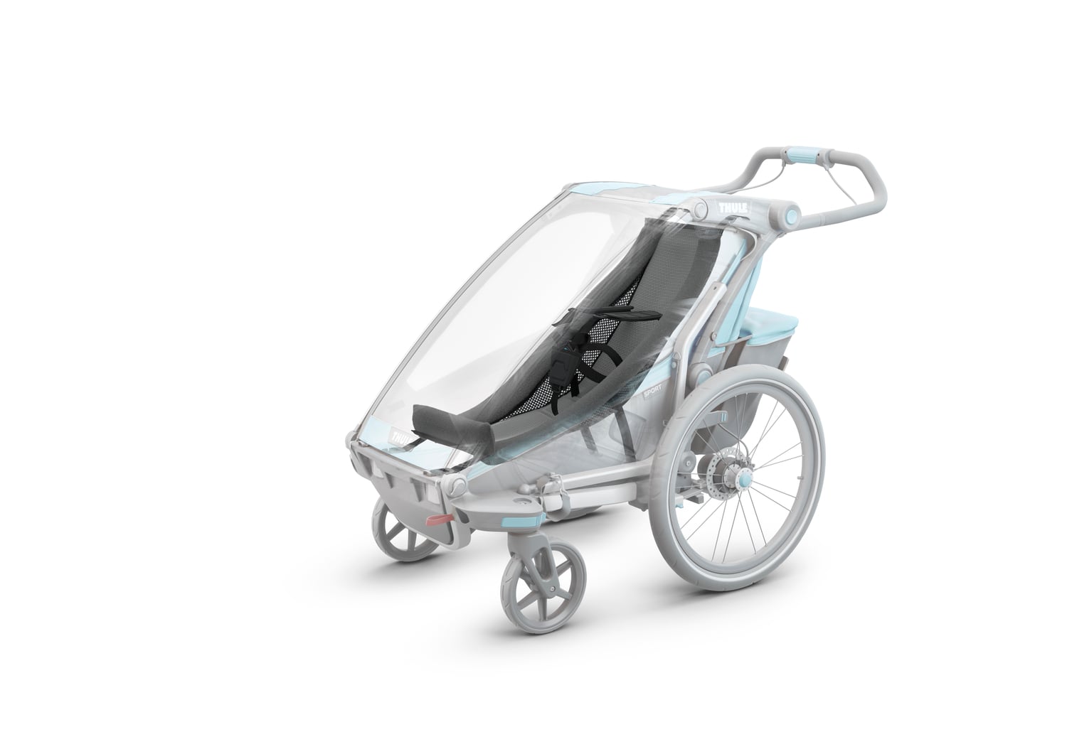 Chariot nyfødtinnlegg, grey