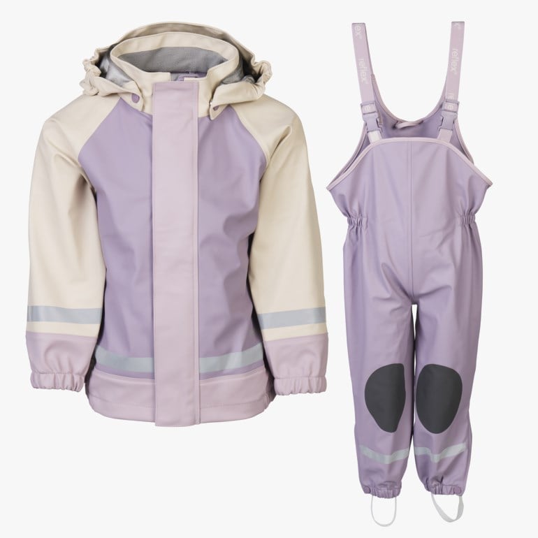 Lindesnes regntøy, lavender Lilla - 11025782-Lavender-92cm - 1
