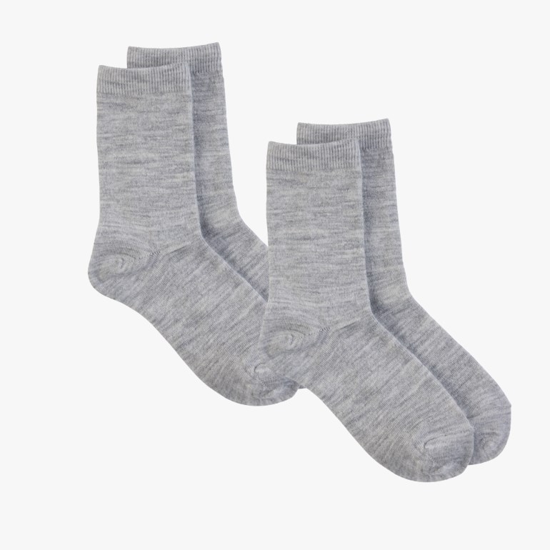 Kanadaskogen ullsokker 2-pk Grå - undefined - 1