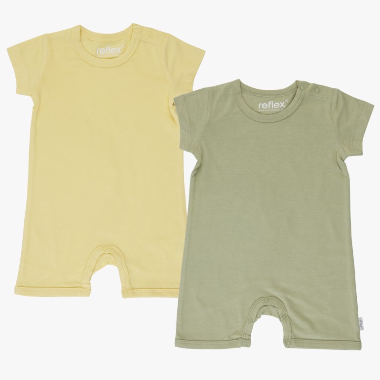 Pysjamas 2-pk Grønn - undefined - 1