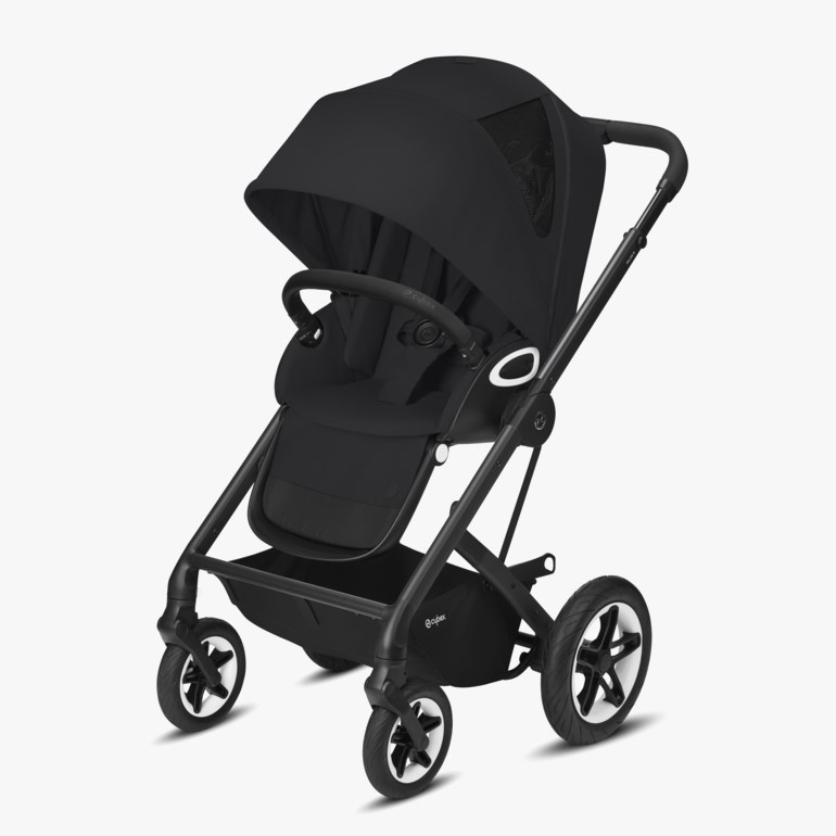 Talos S Lux black, deepblack Sort - 11026211-deep black-4wheel - 1