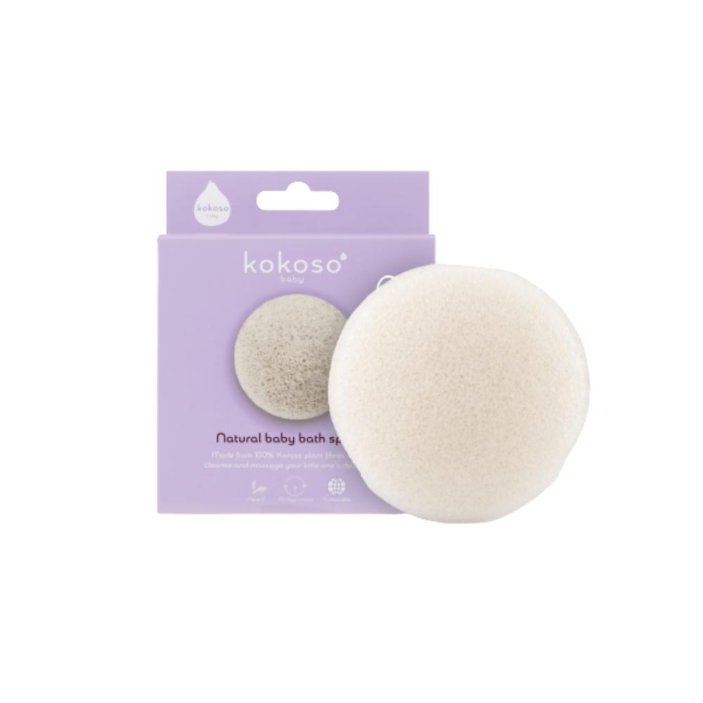 Natural baby bath svamp