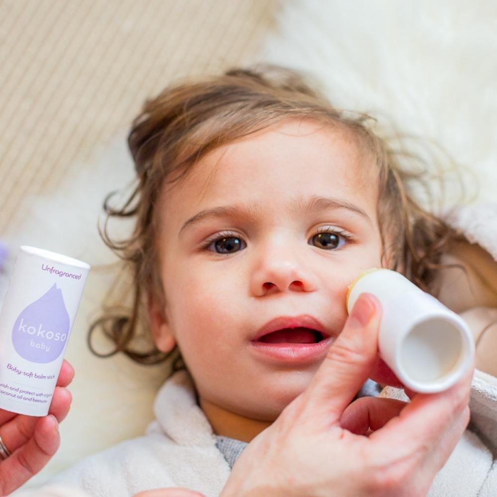 Baby soft balm stick uten parfyme, multiple