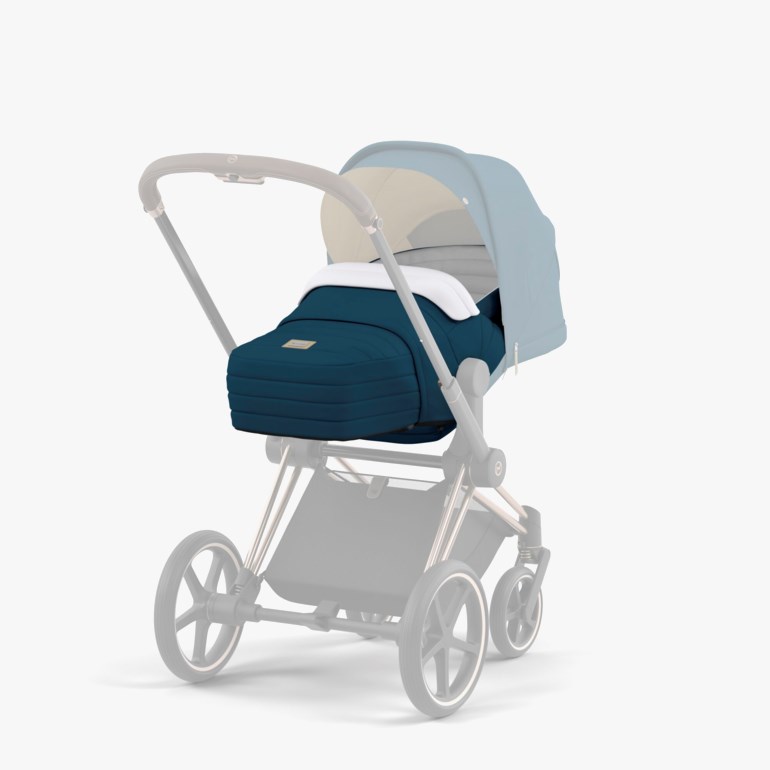 Platinum Line Priam LITE cot, mountainblue Blå - 11026319-mountain-0mth - 1